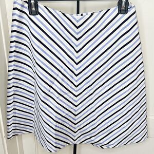 Banana Republic A-Line Striped Skirt Size 2